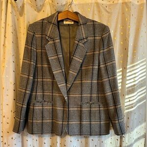 Pendleton WoolPlaid Women's Blazer